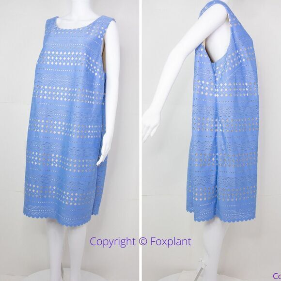 NEW‎ Eliza J Women's Plus Size Laser Cut Dress, size 24W - Picture 3 of 16